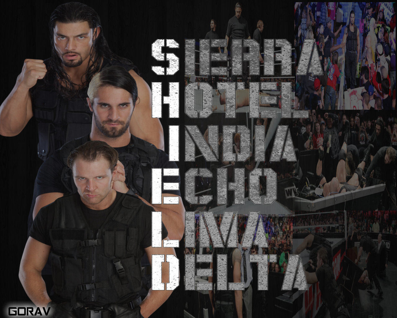 Wwe The Shields Wallpaper