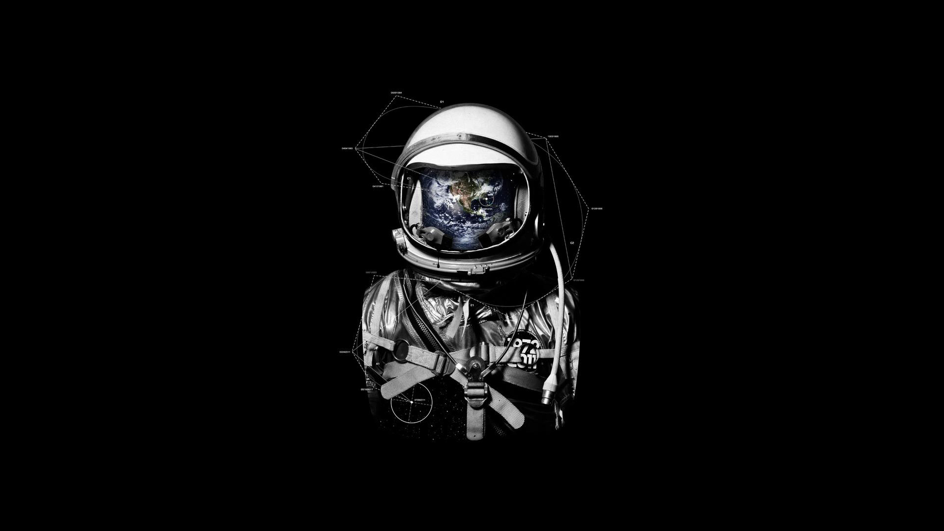 Astronaut Puter Wallpaper Desktop Background Id
