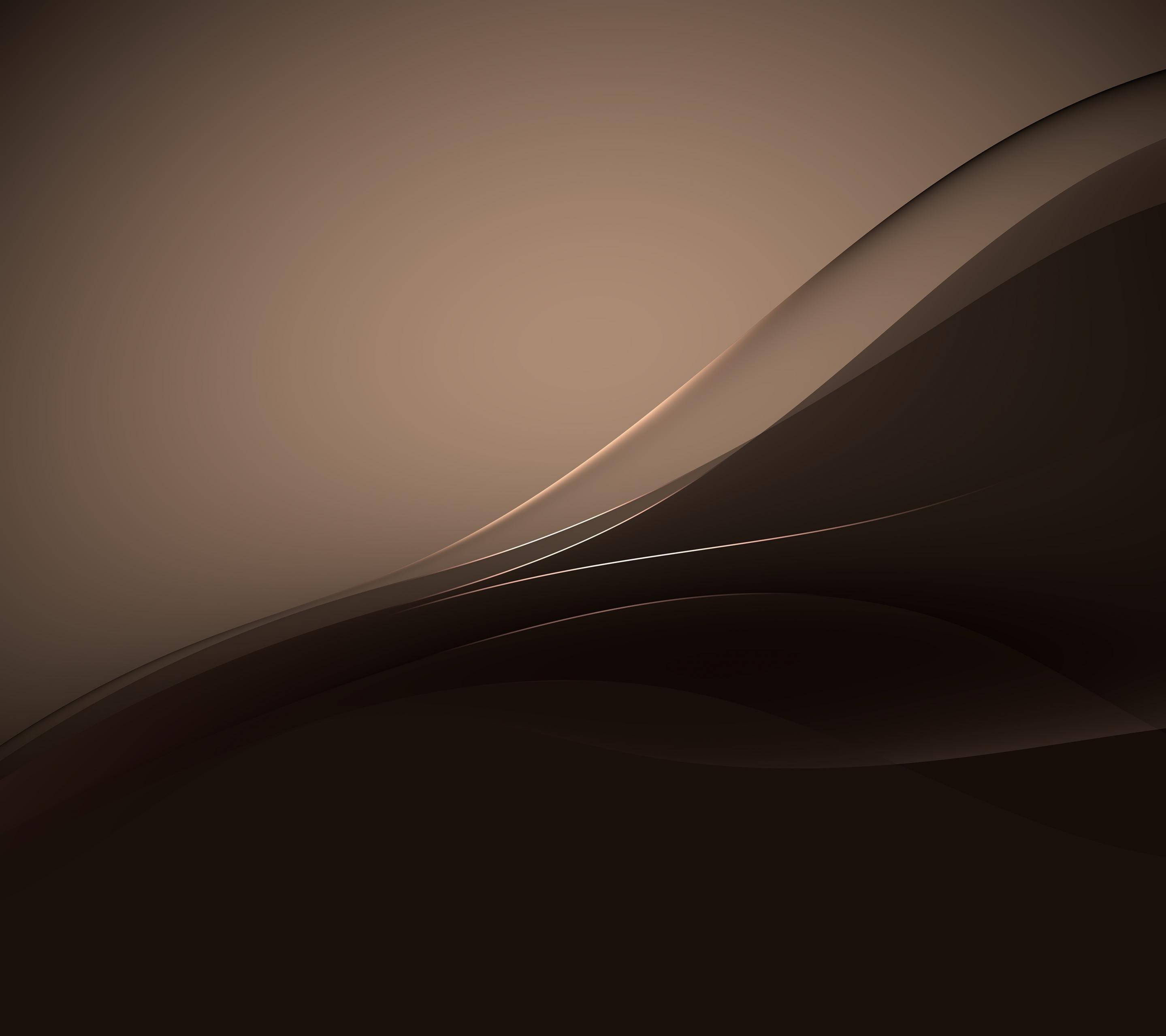 Download official Xperia Z4 Wallpapers in Black White Copper Aqua