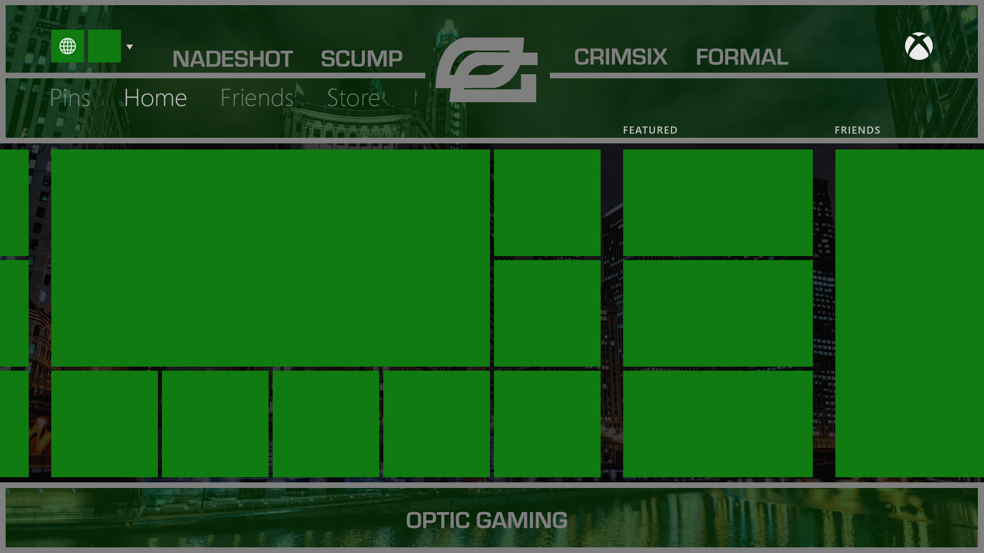 New Optic Gaming Xbox One Dashboard Background Opticgaming