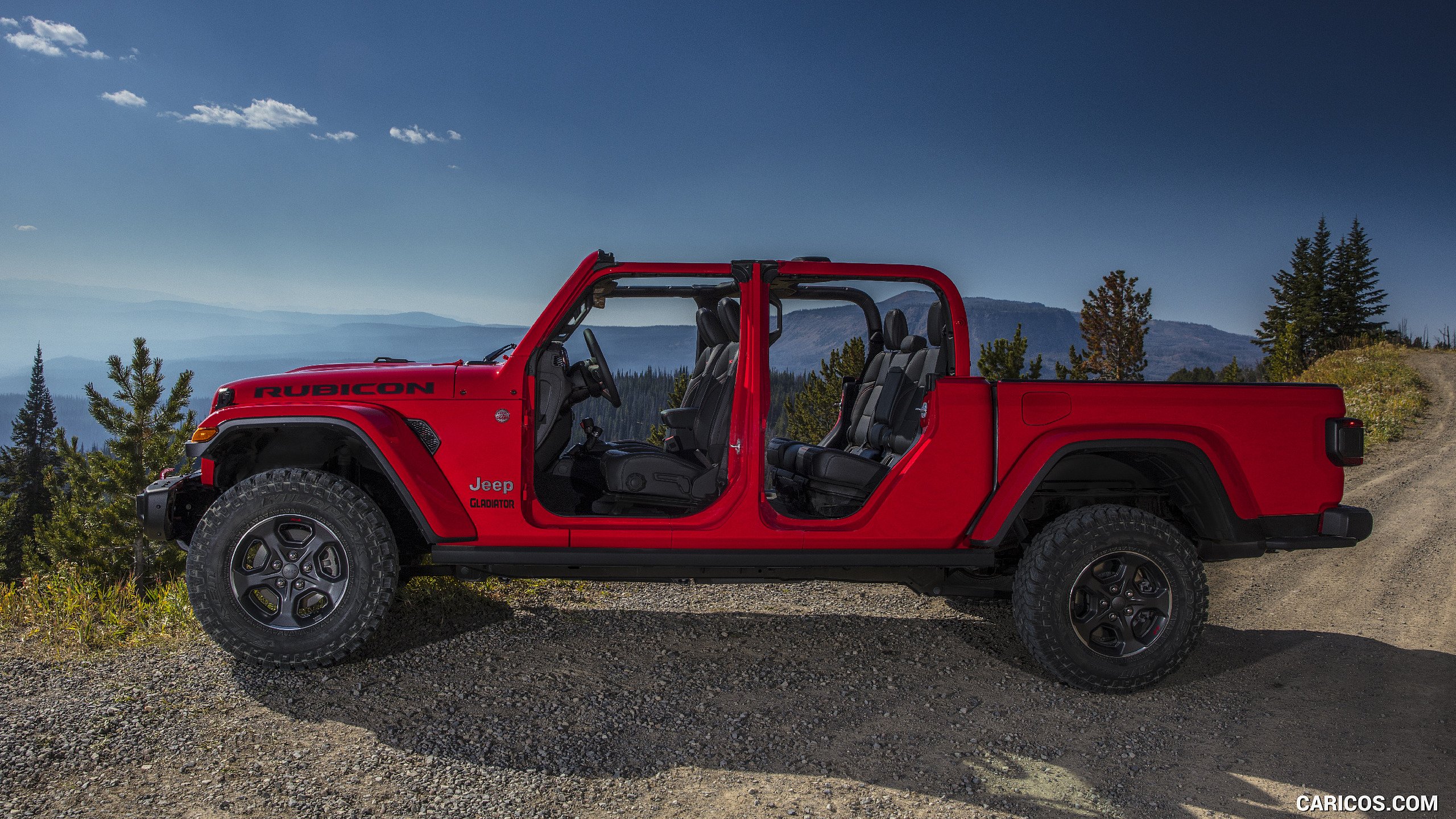 Jeep Gladiator Rubicon Side HD Wallpaper