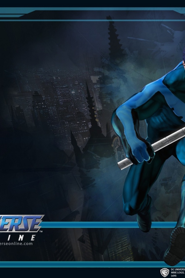 Dc Universe Online Nightwing iPhone Wallpaper