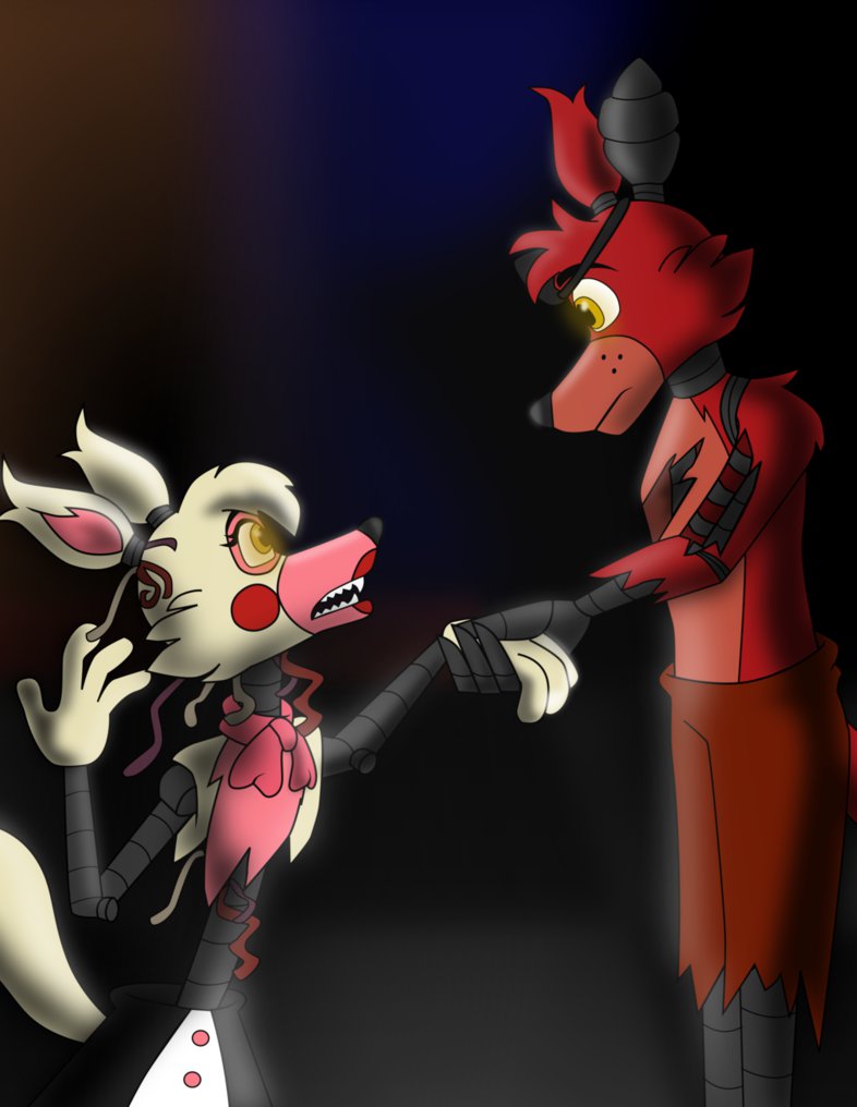 Foxy And Mangle By Sonicgirl313