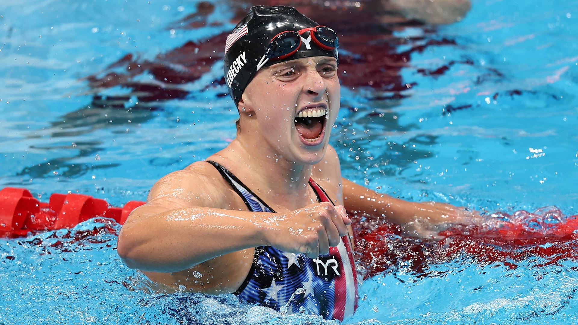 Katie Ledecky Demolishes Field To Win First Olympic Women S