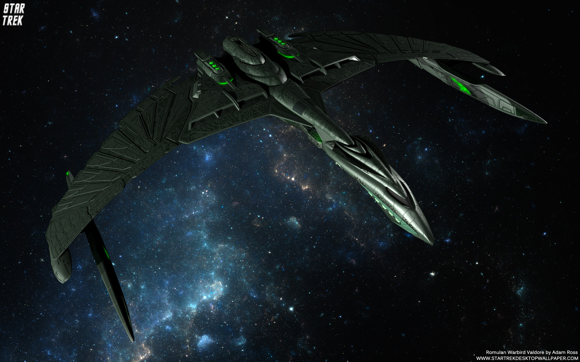 Star Trek Romulan Warbird Valdore free Star Trek computer