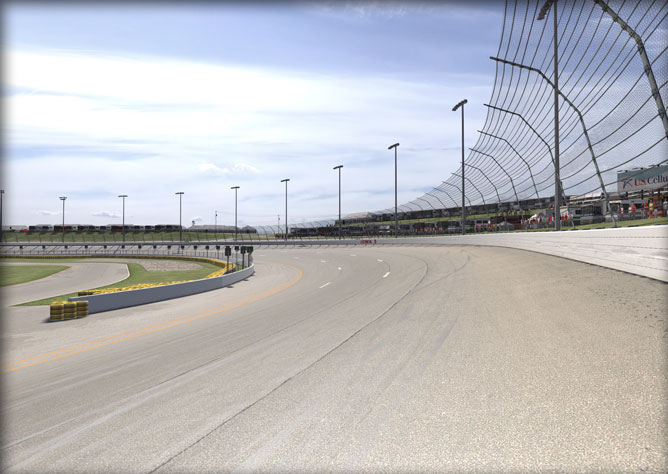 Race Car Track Background