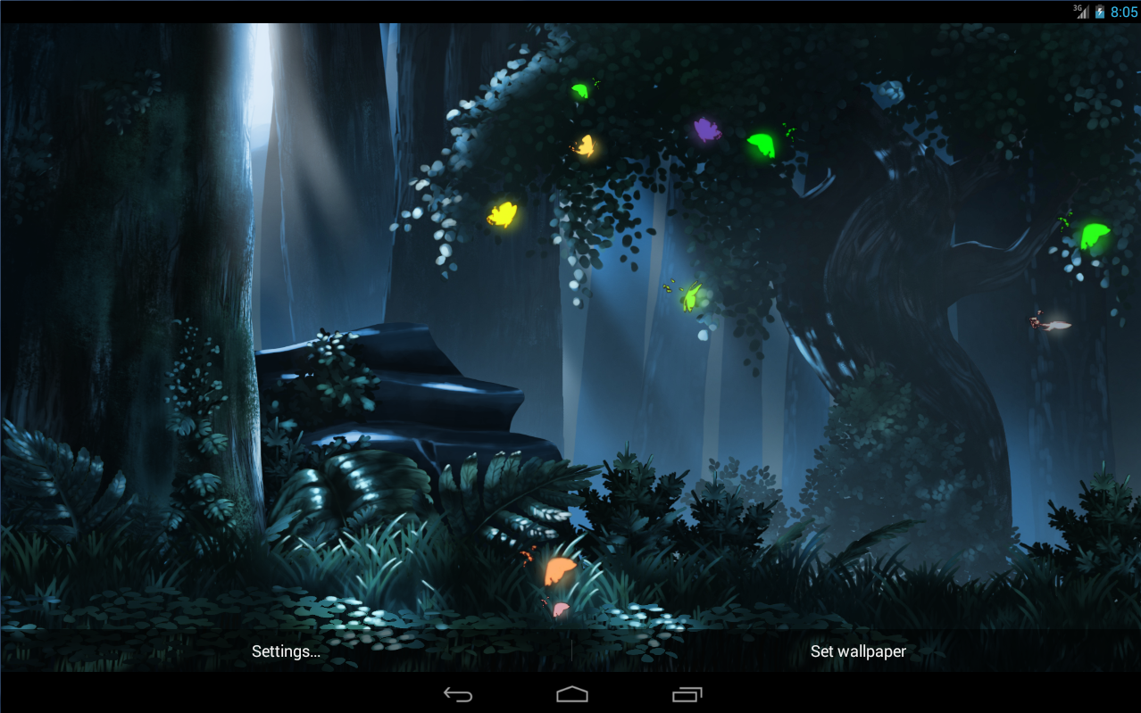 Fairy Forest HD Live Wallpaper   Android Apps on Google Play