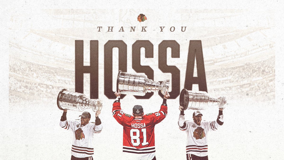 Chicago Blackhawks On Your Contributions To The