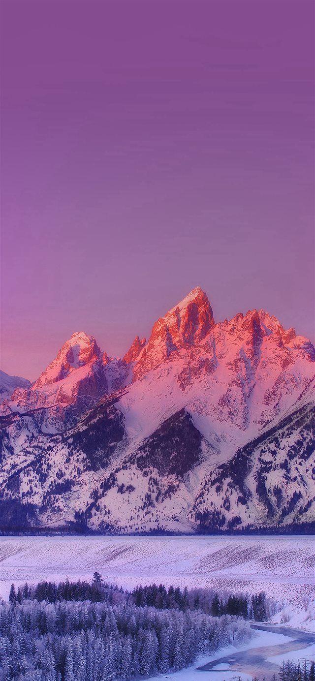 Mountain Sunset Nature Awesome Sky iPhone X wallpaper Iphone