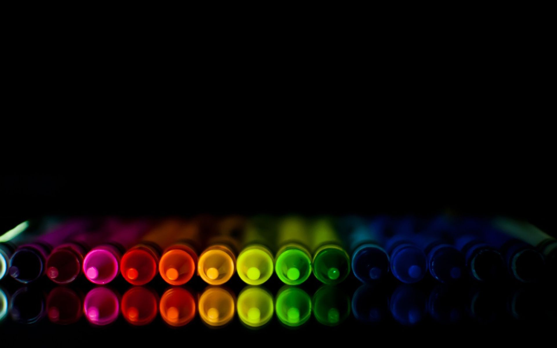 Neon Background Crayons Wallpaper And Image