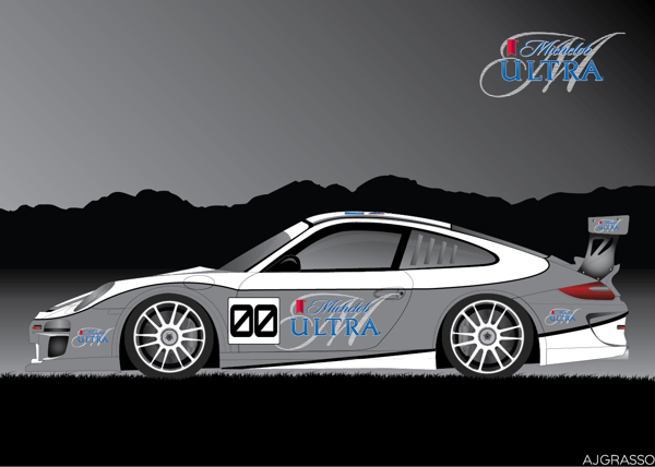 Movement Garage GMG Michelob Ultra GT3 Porsche Livery 2013