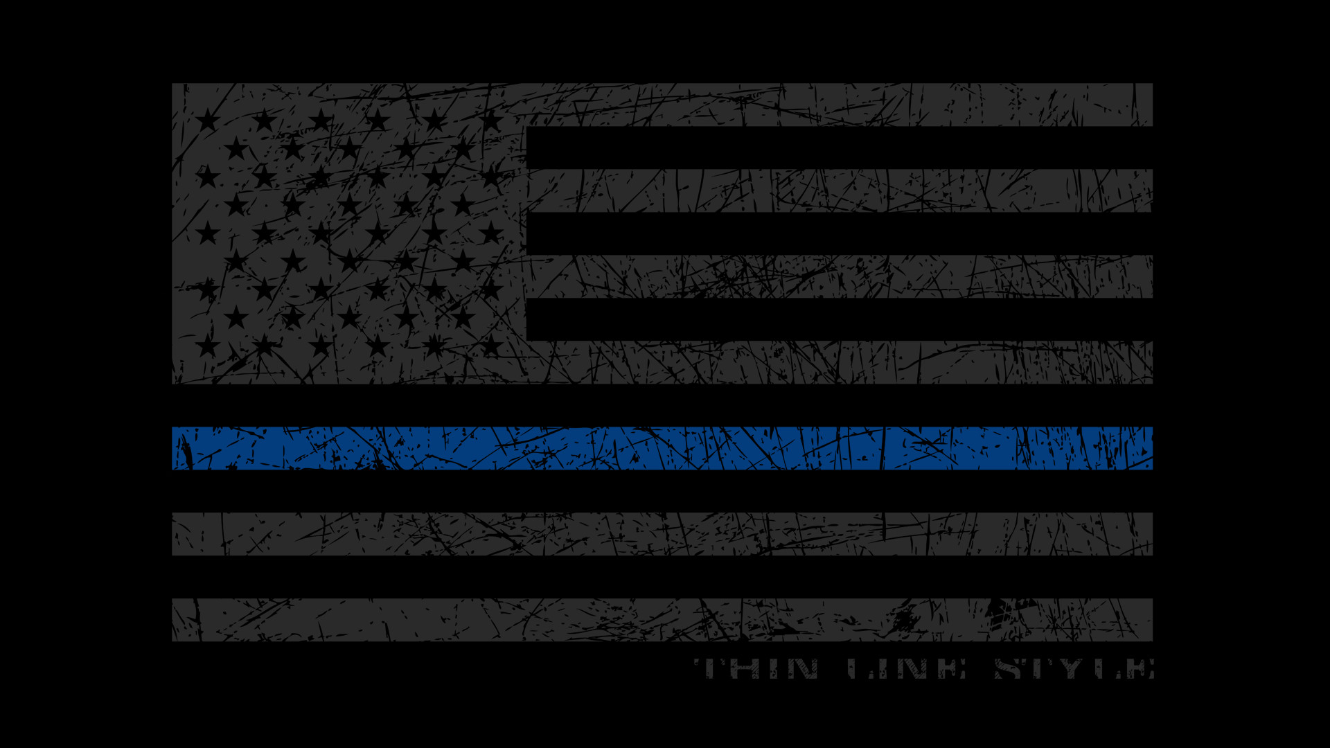 Thin Blue Line Wallpaper The Best Image In
