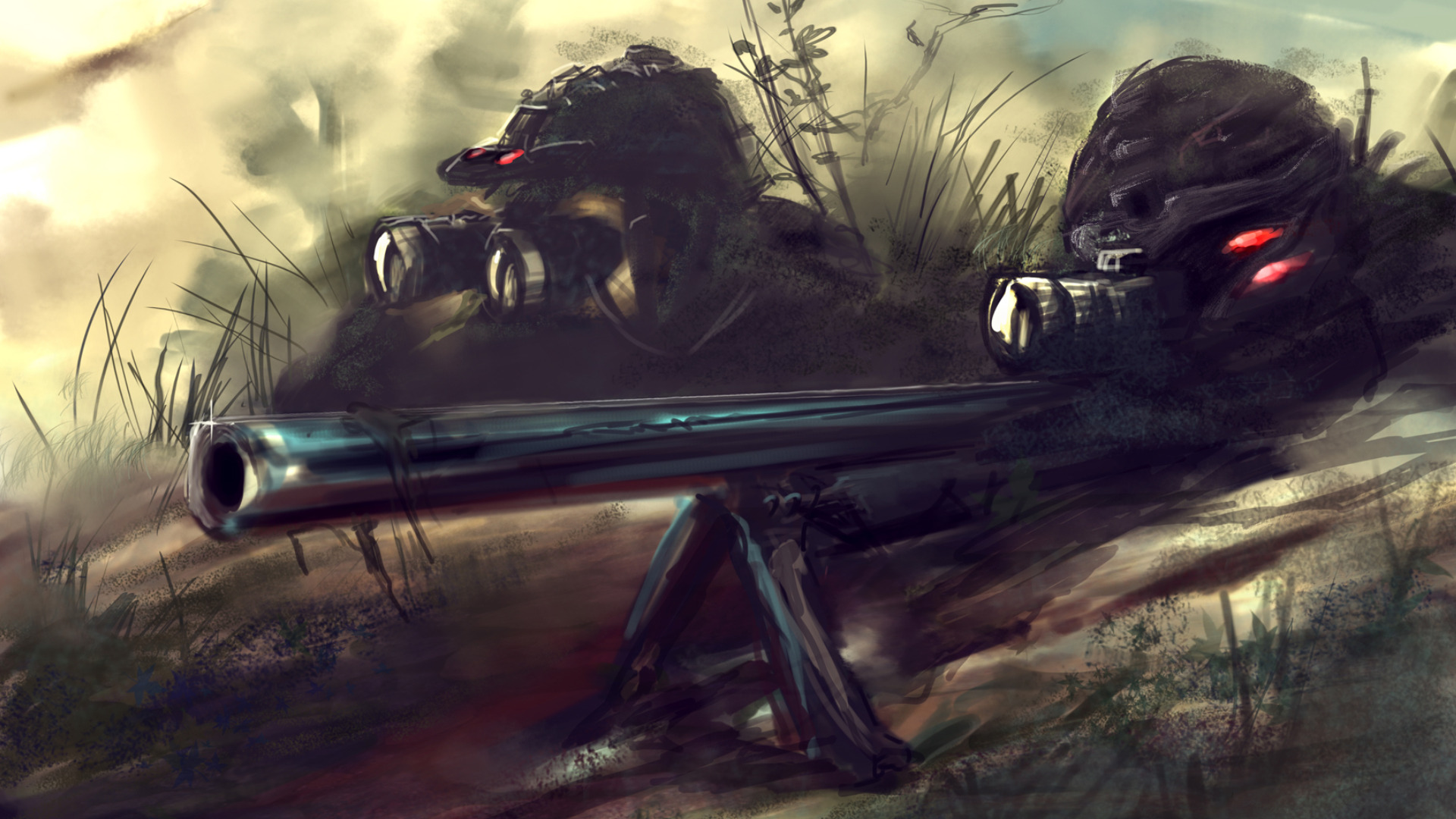 Sniper Puter Wallpaper Desktop Background Id