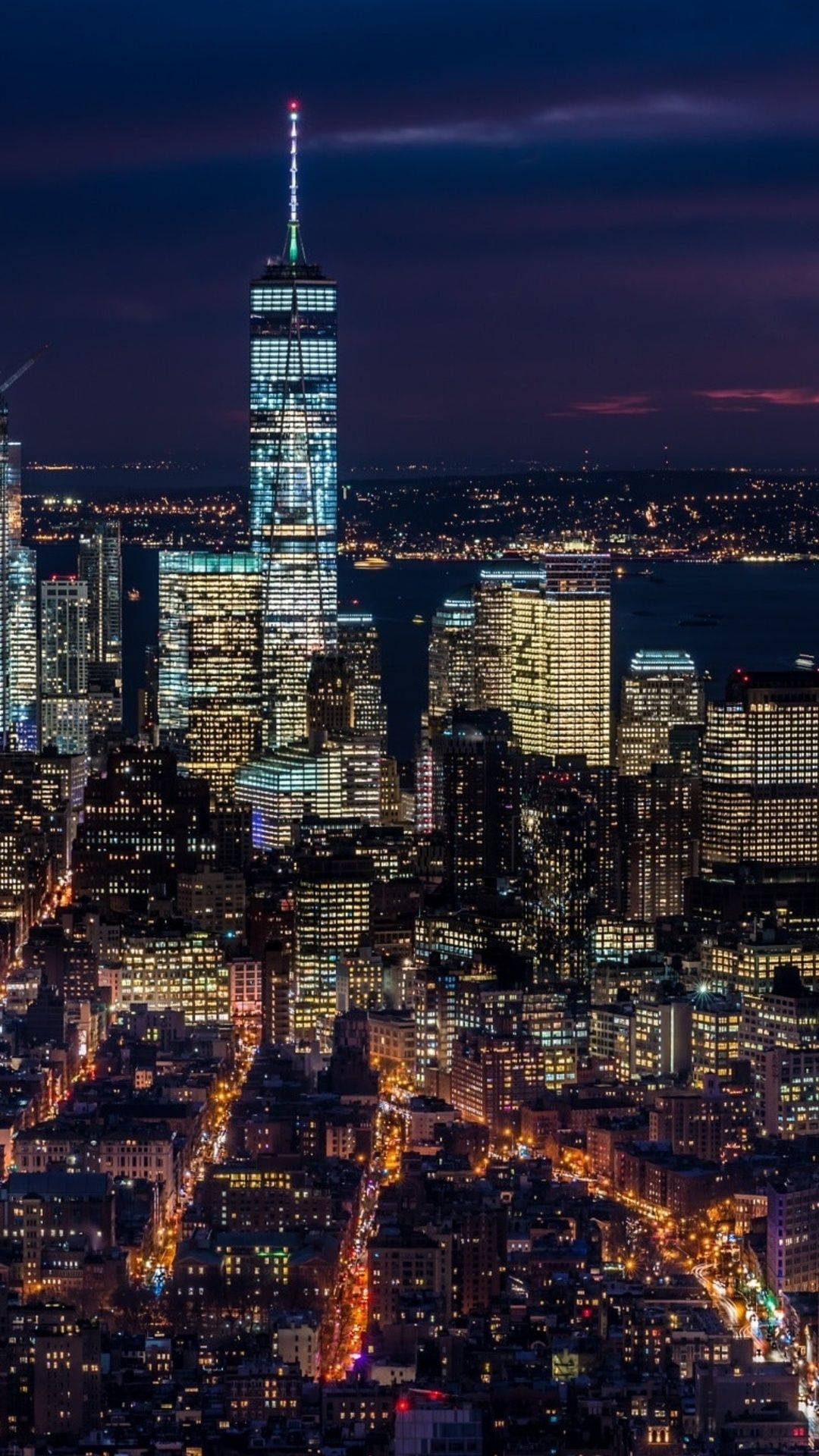 New York Skyline iPhone Wallpaper