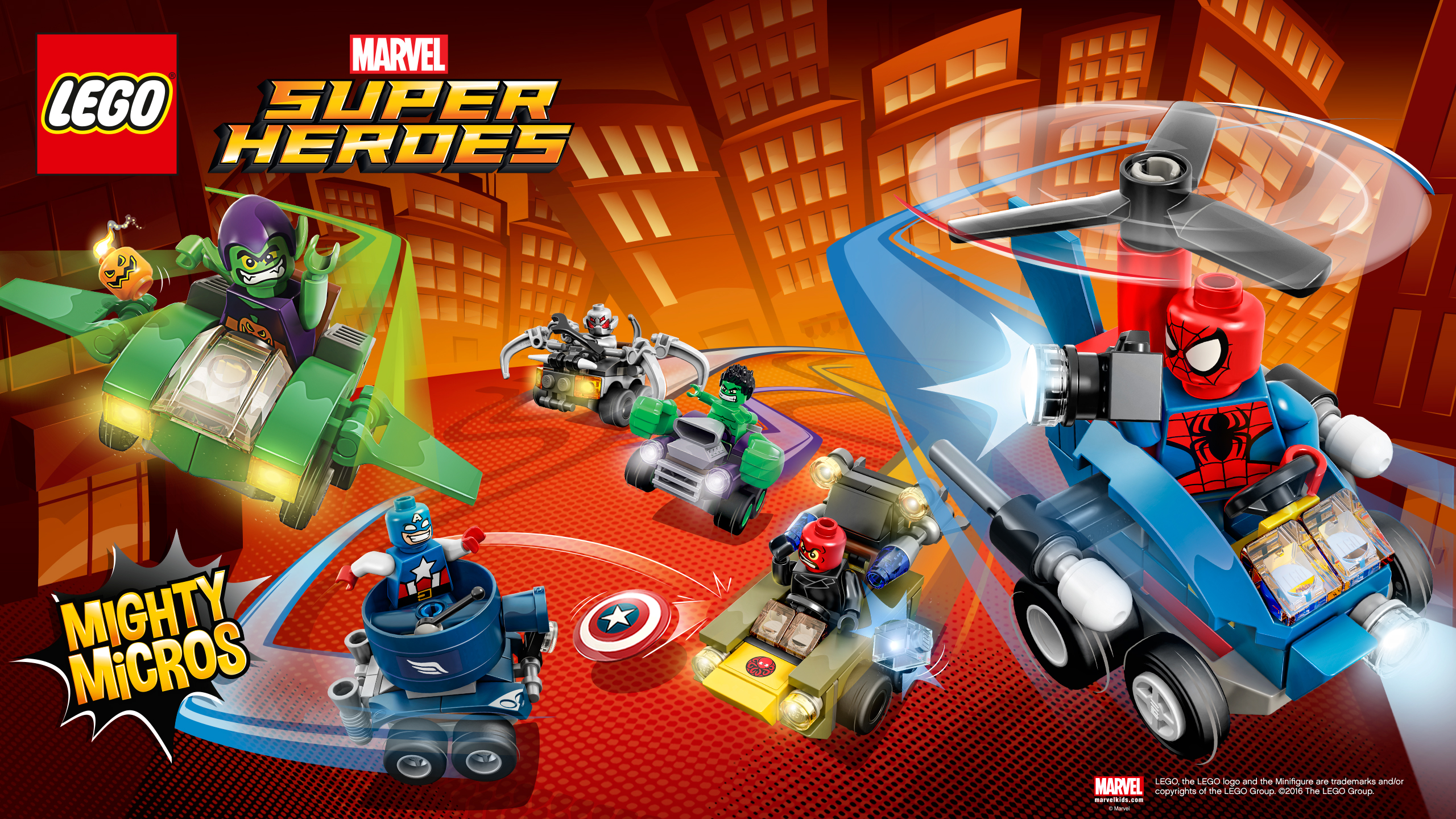 Marvel Mighty Micros   Wallpapers   LEGO Marvel Super Heroes