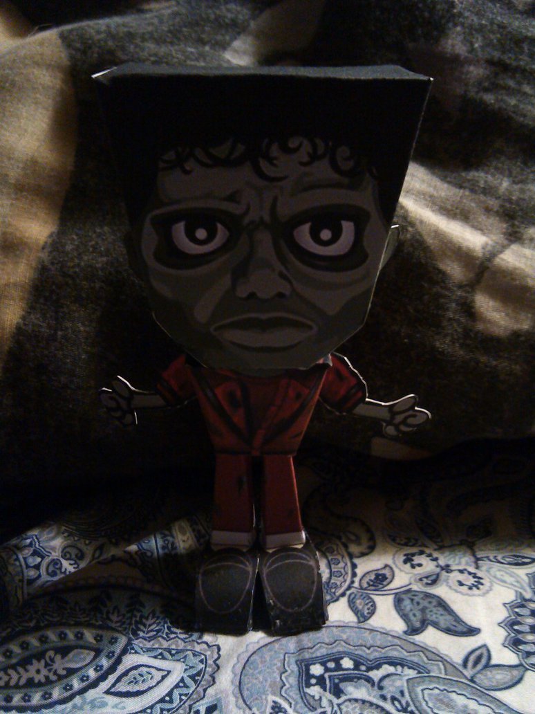 Michael Jackson Thriller Zombie Papercraft By Rozzrip1334 On