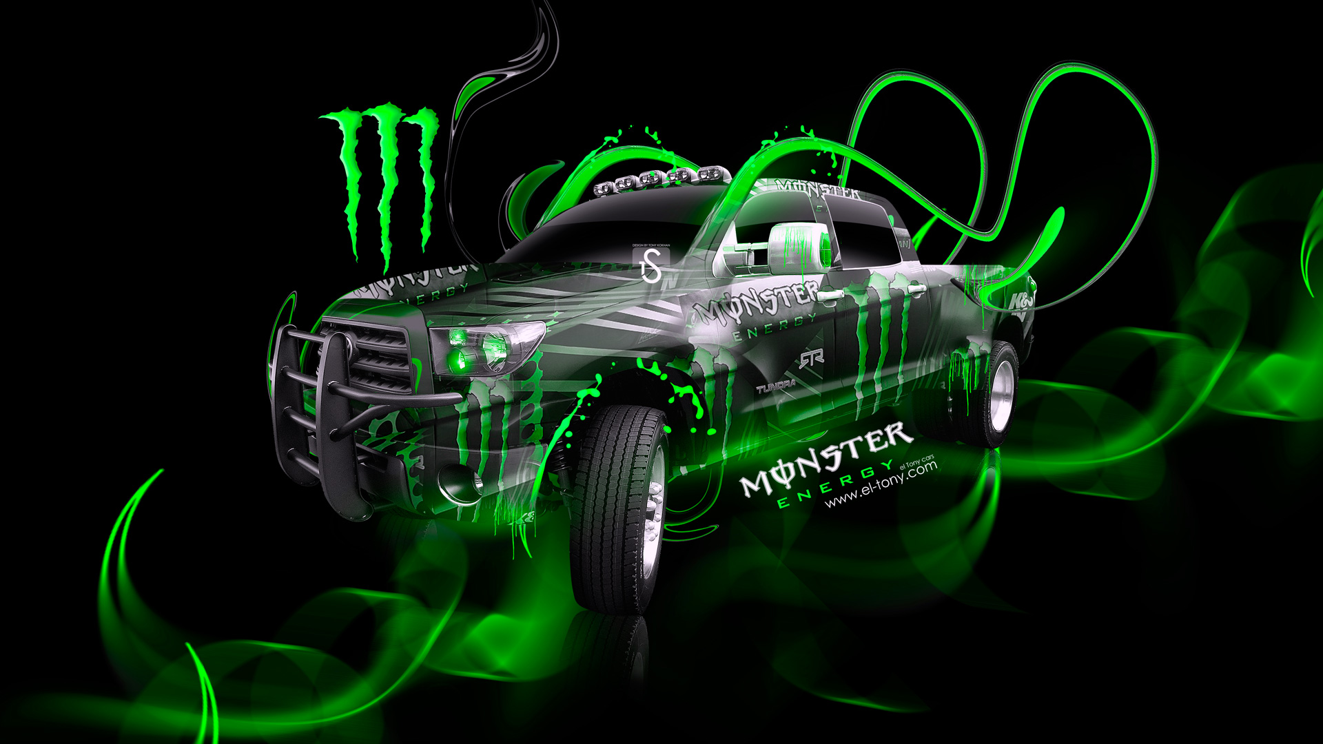 Monster Energy Toyota Chaser Jzx100 Jdm Front Plastic Car
