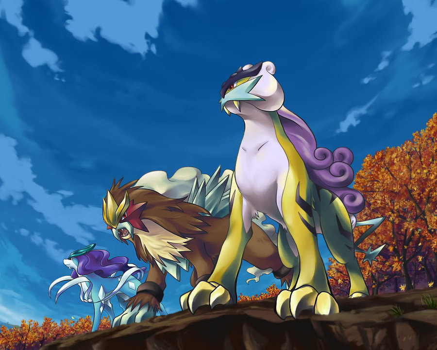 Raikou Image Entei And Suicune HD Wallpaper Background