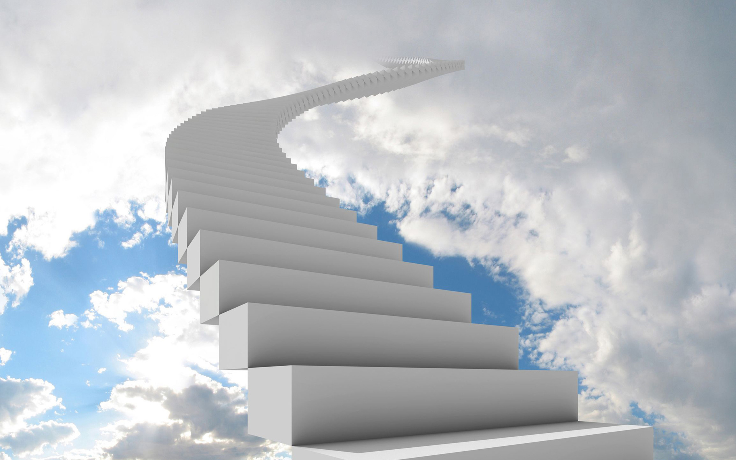 Staircase To Heaven 3d HD Wallpaper Jpg