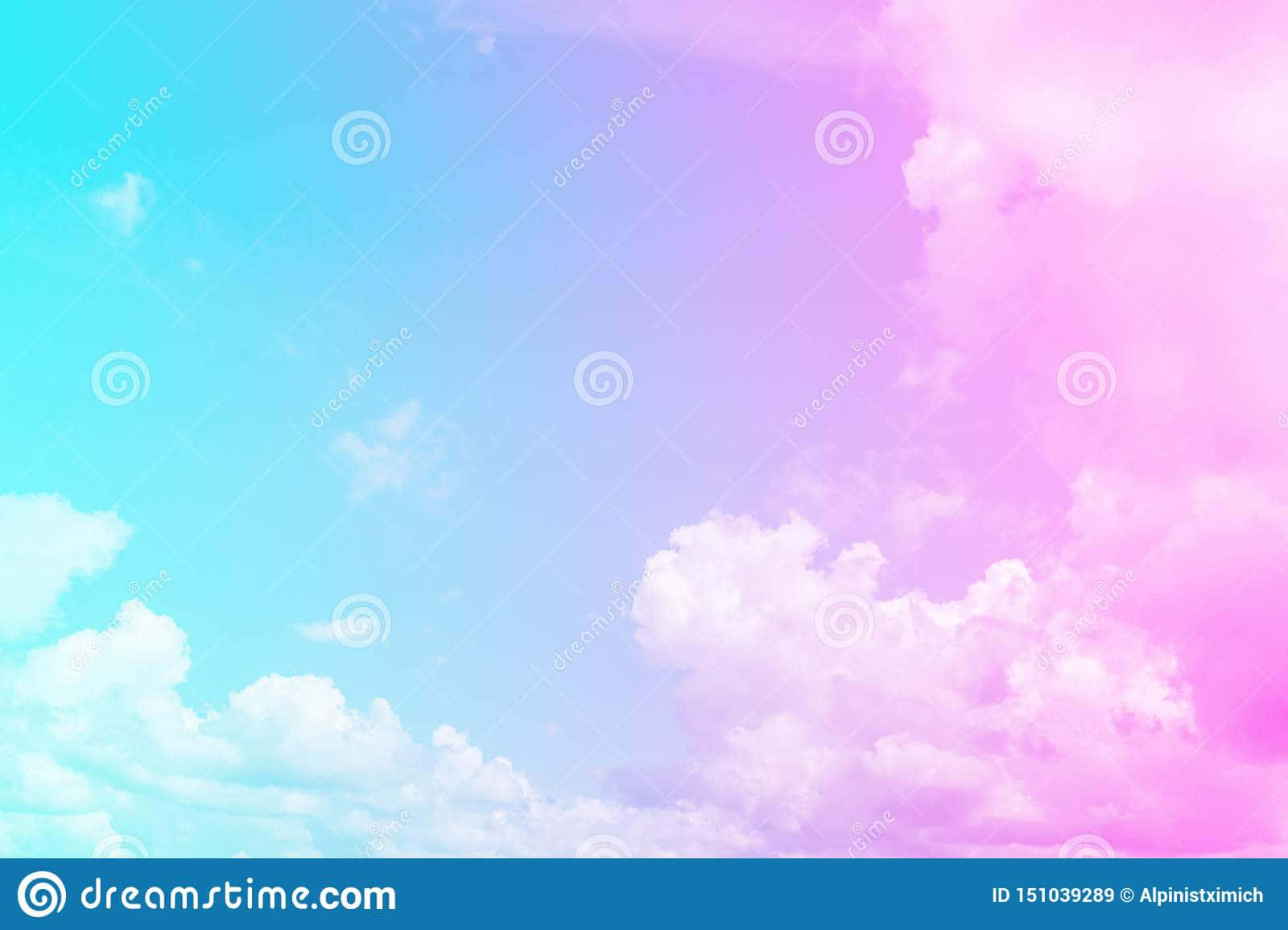Pink And Blue Clouds X Wallpaper