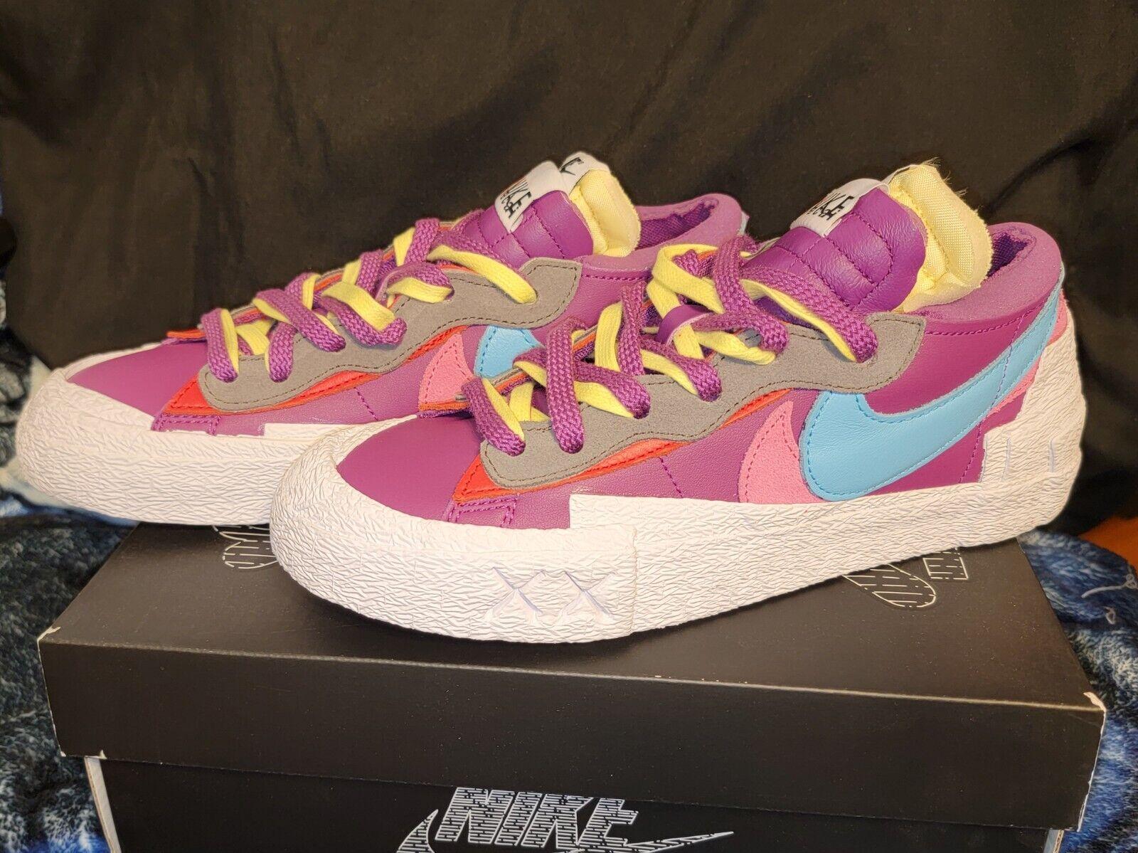 Size Nike Blazer Low X Kaws Sacai Purple Dusk