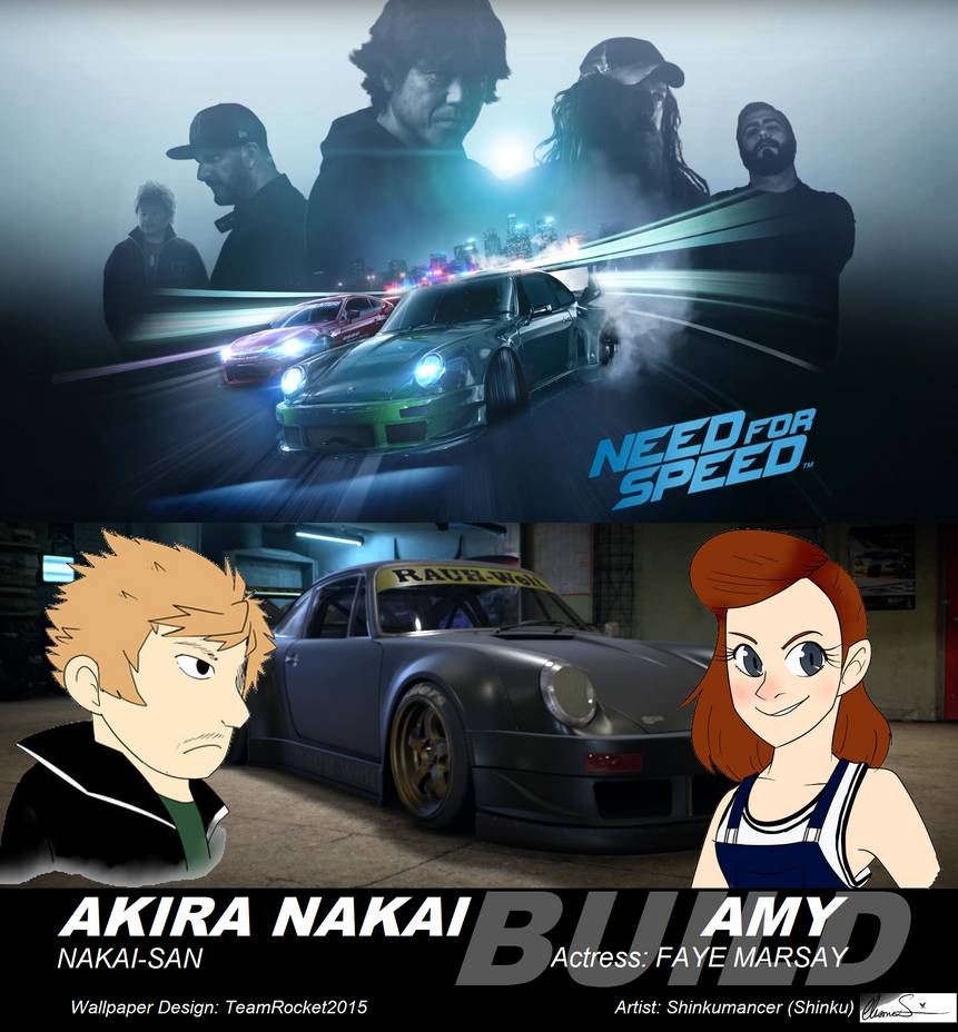Need For Speed Custom Wallpaper Nakai San And Amy By