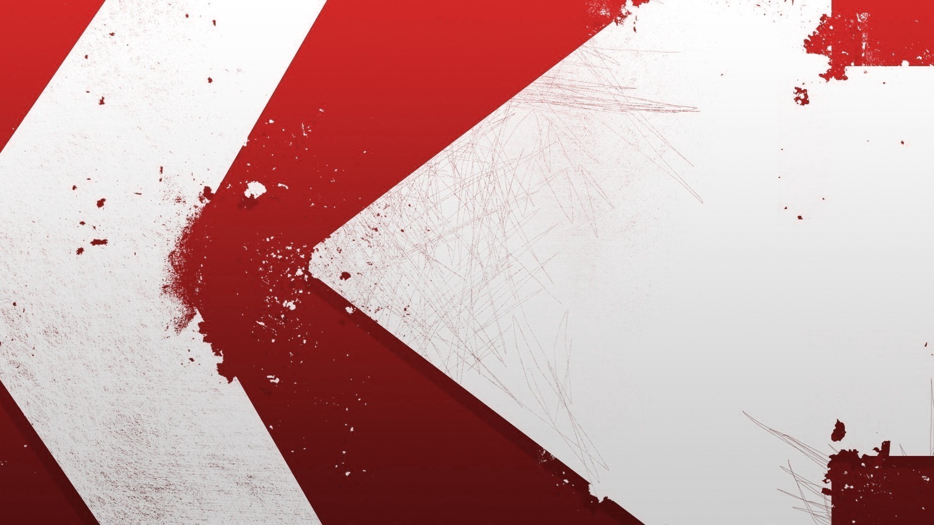 Red And White Arrows Abstract HD Wallpaper Jpg