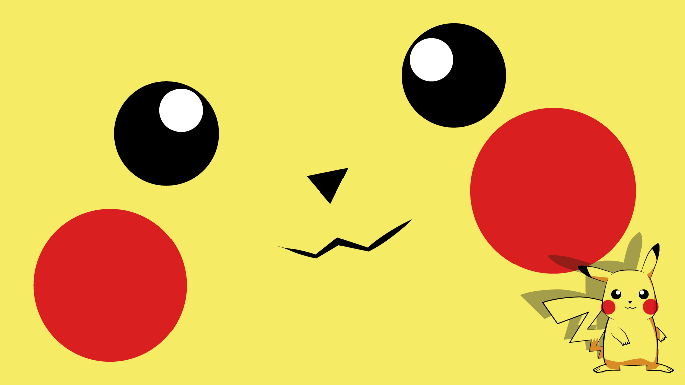Cute Anime Pikachu Background