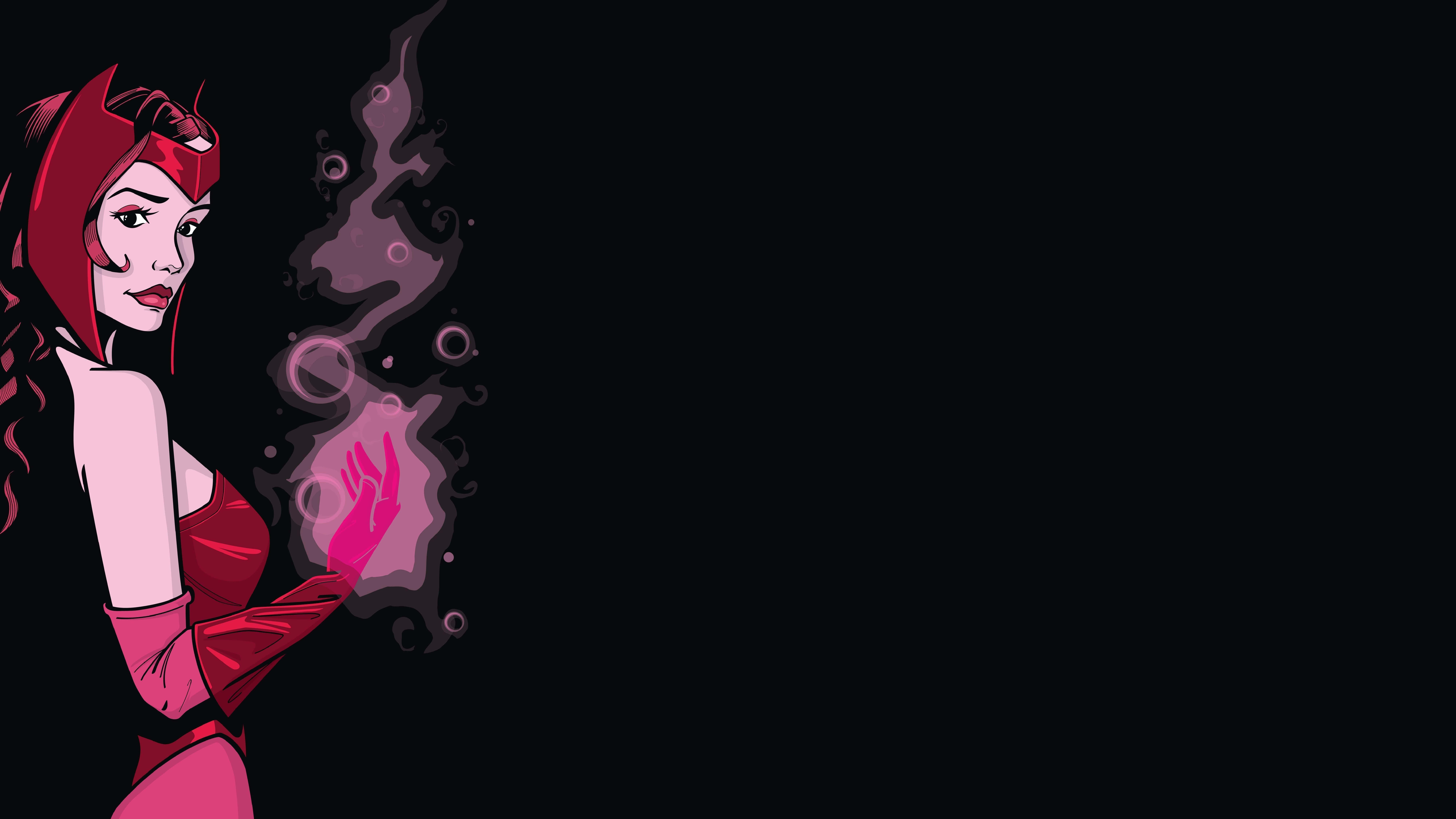 Scarlet Witch 8k Wallpaper