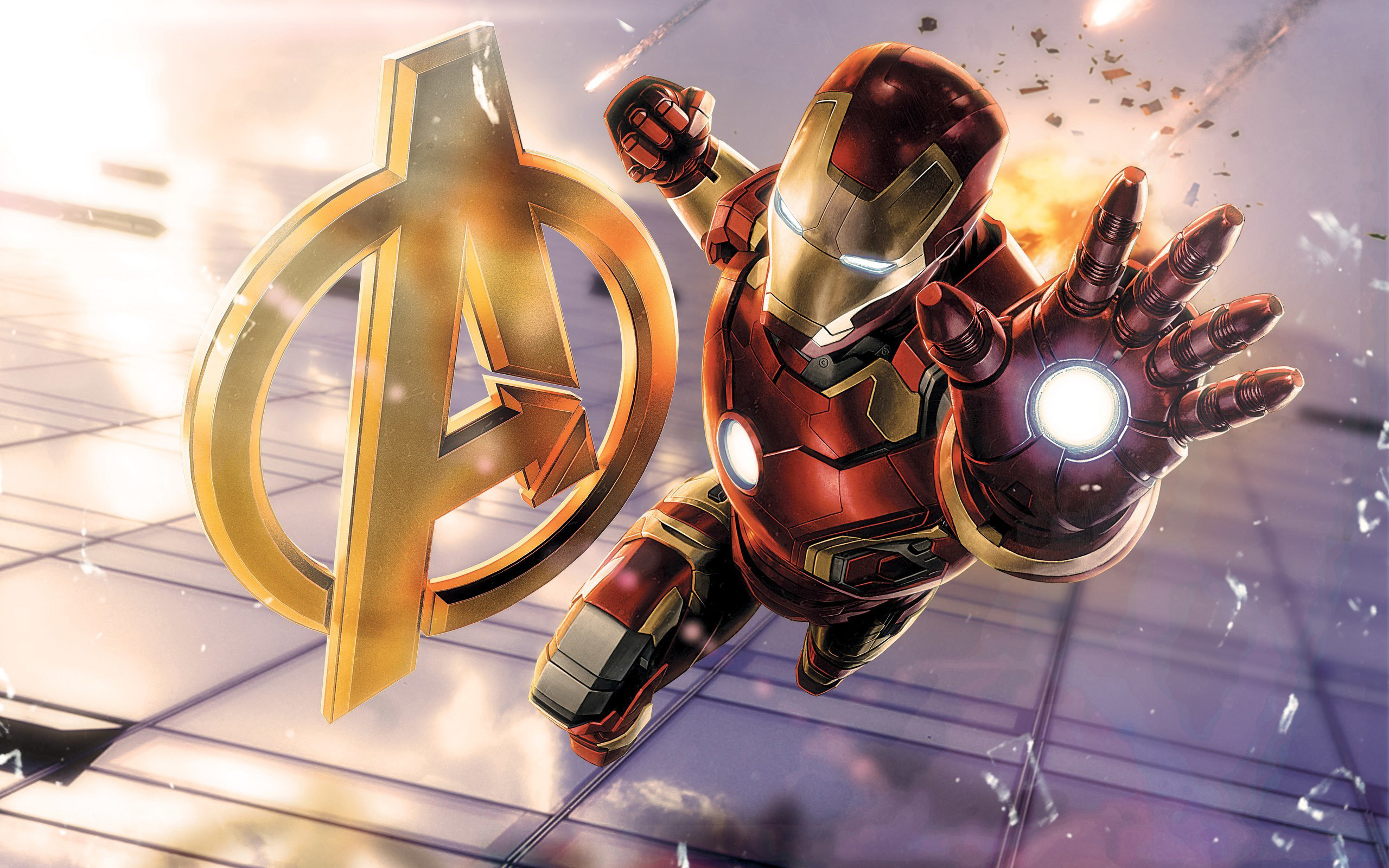 Iron Man Avengers Top UHD Wallpaper 4k