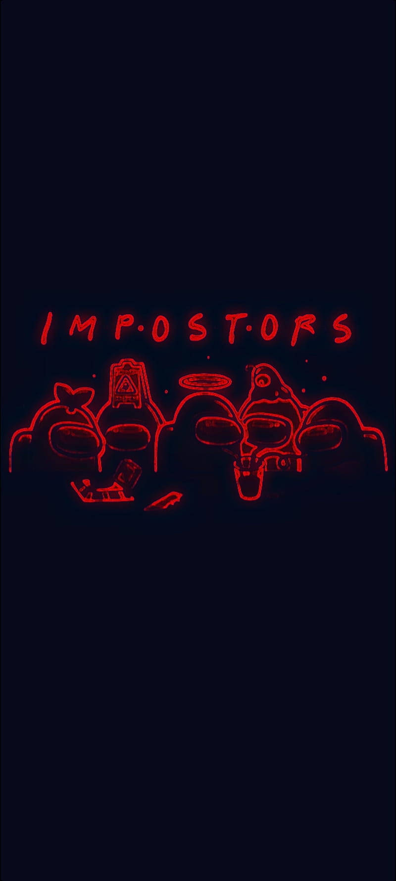 Among Us Impostor Wallpaper