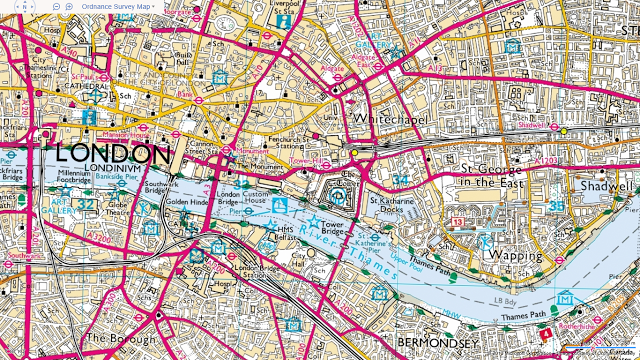 Map Wallpaper London Ordnance Survey Maps