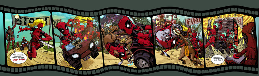 Deadpool Corps Wallpaper By Dave Johnson