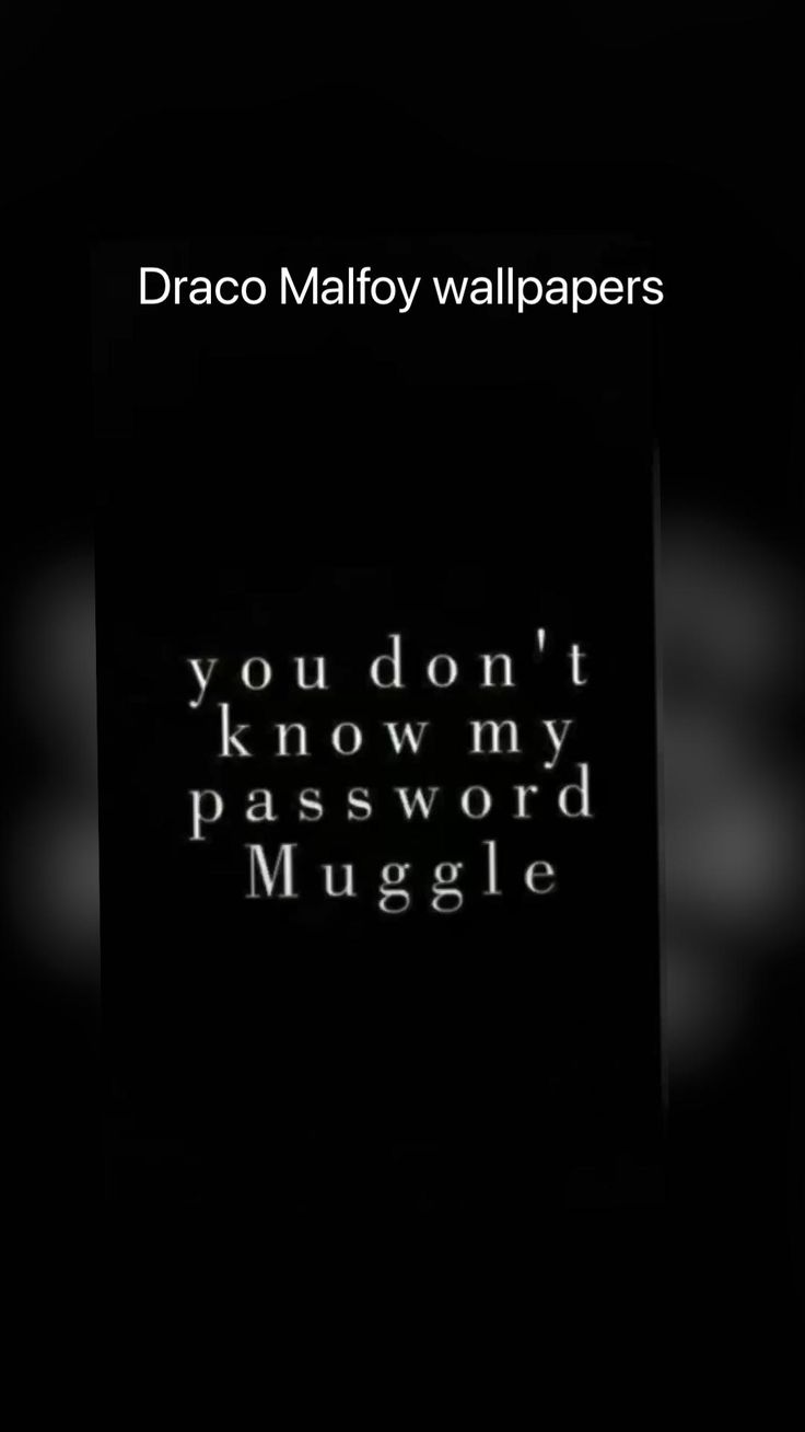 Draco Malfoy Wallpaper