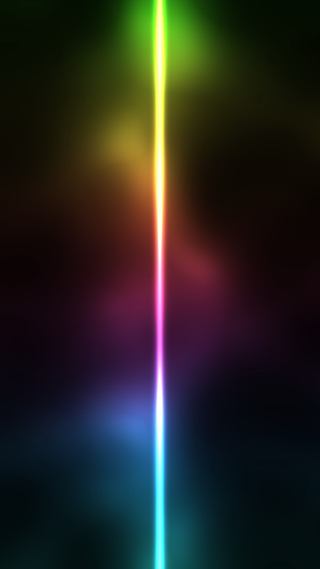 Neon Light Line Wallpaper iPhone