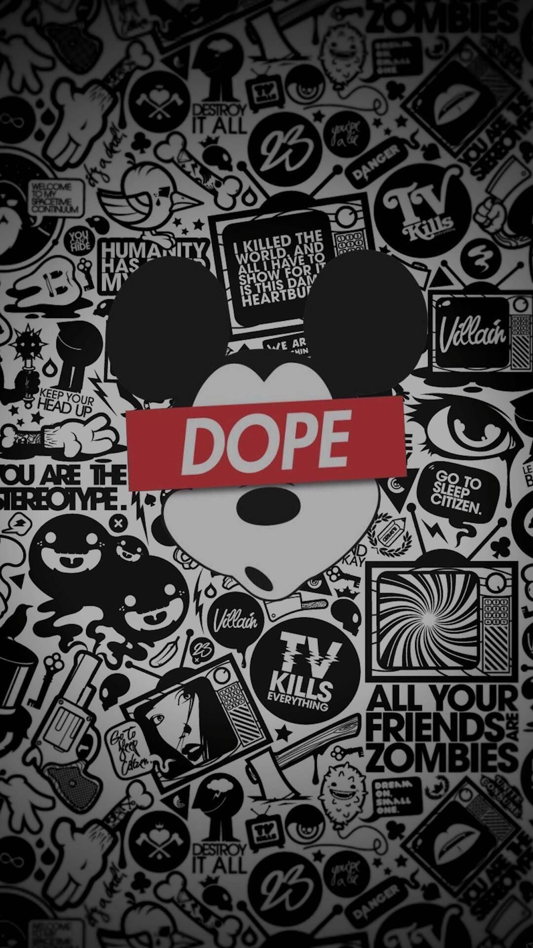 Mickey Dope Gang Wallpaper On