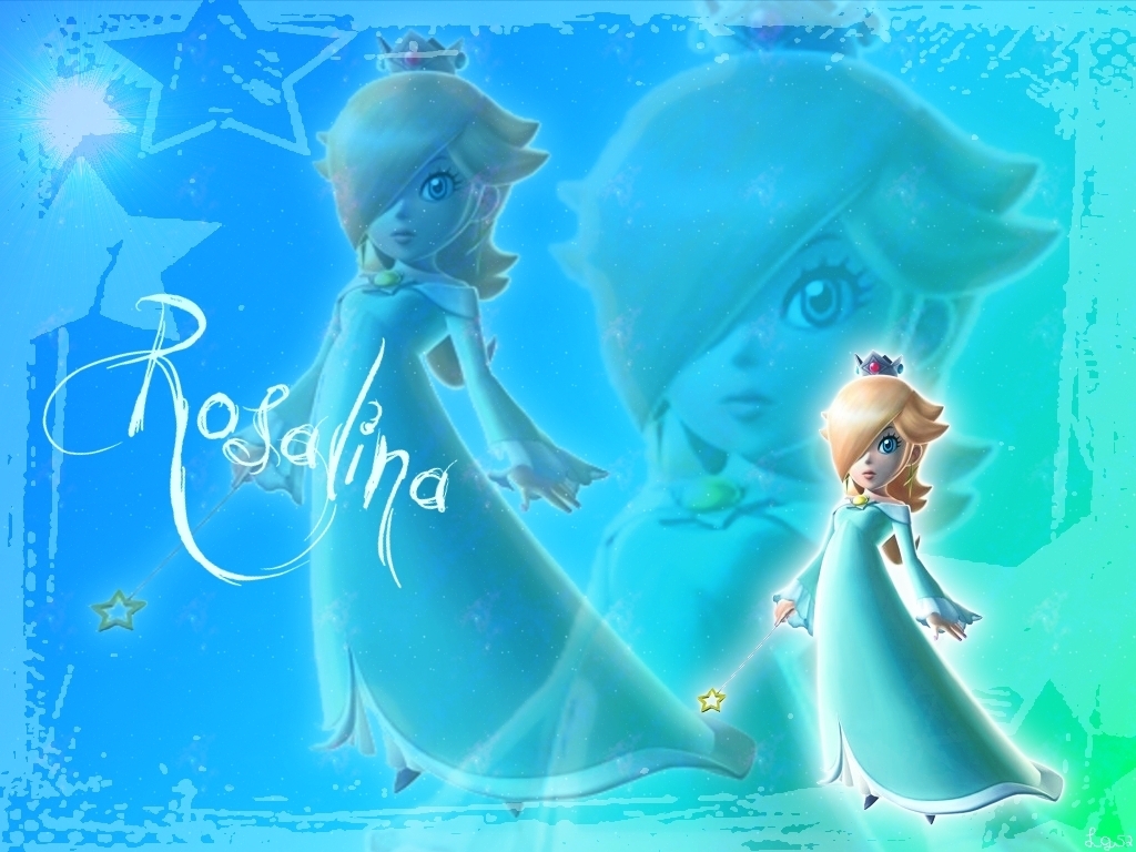 Rosalina Mario Girls Wallpaper