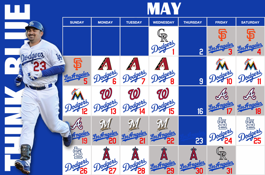 Crzblue Mls Dodgers April Schedule