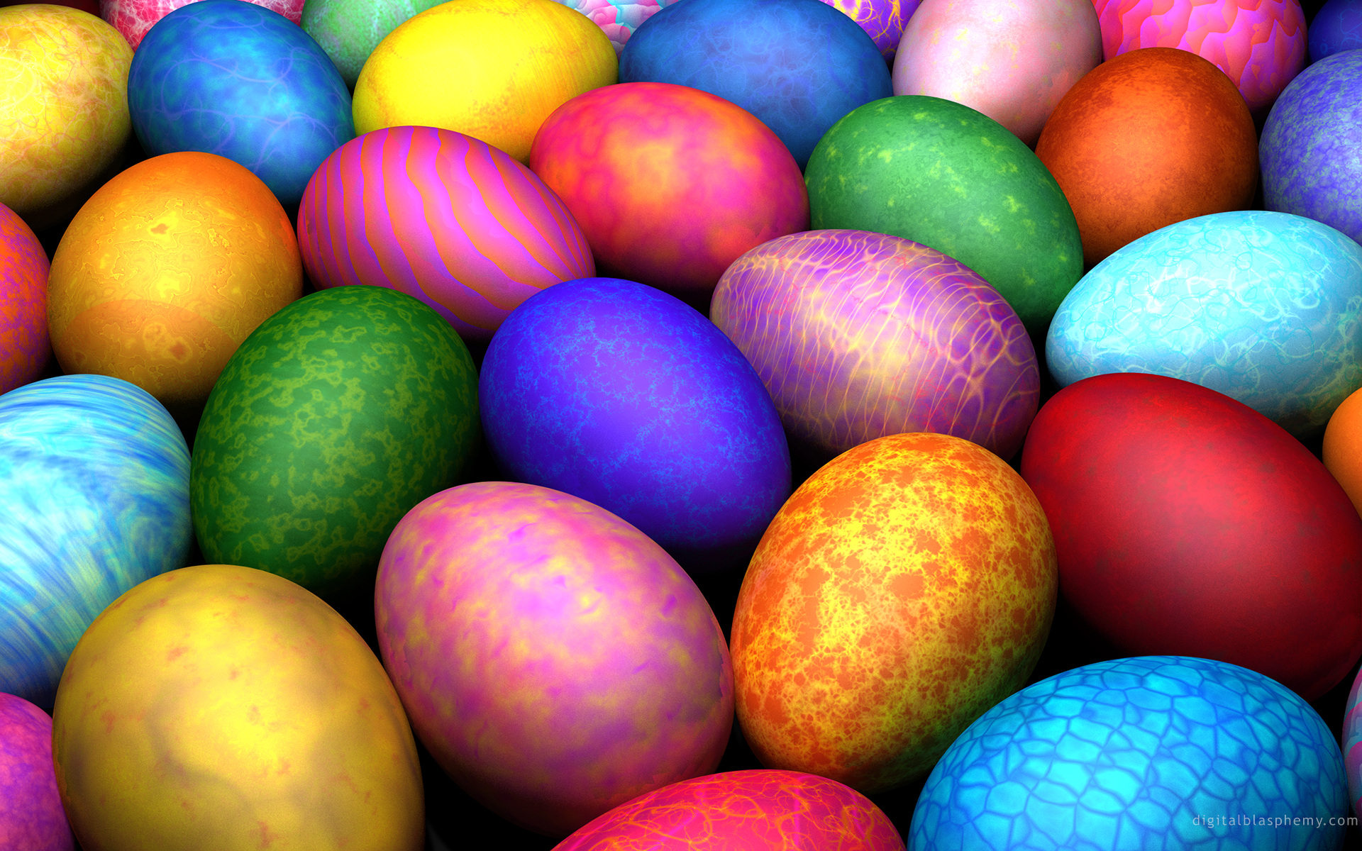 Download Easter Eggs HD Wallpaper