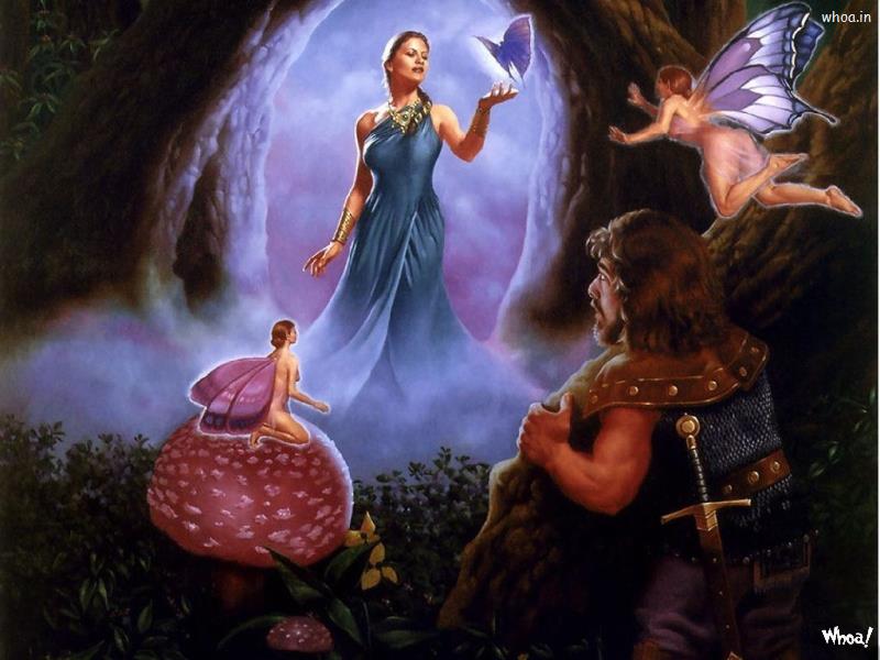 Fantasy Mythical Girls HD Wallpaper