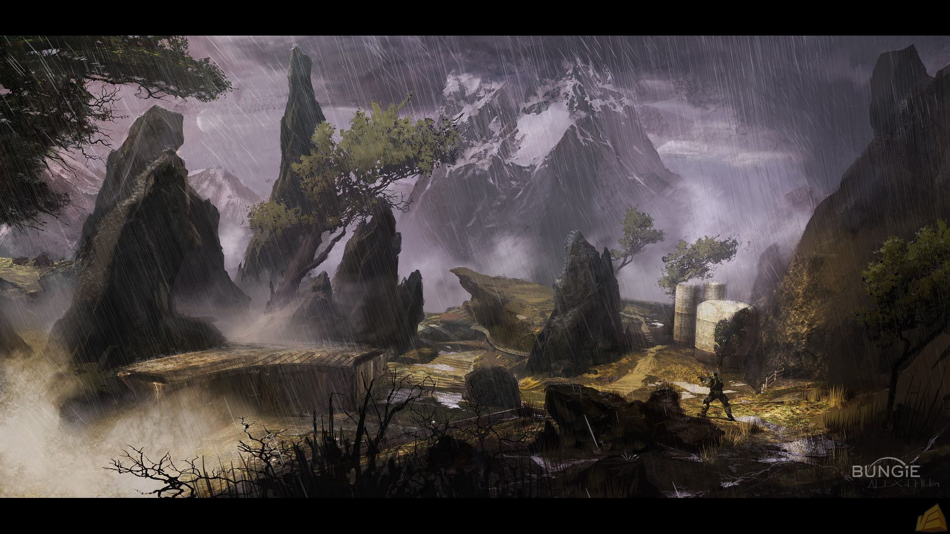 Halo Nature Odst Pin For Reach Xbox Concept Art