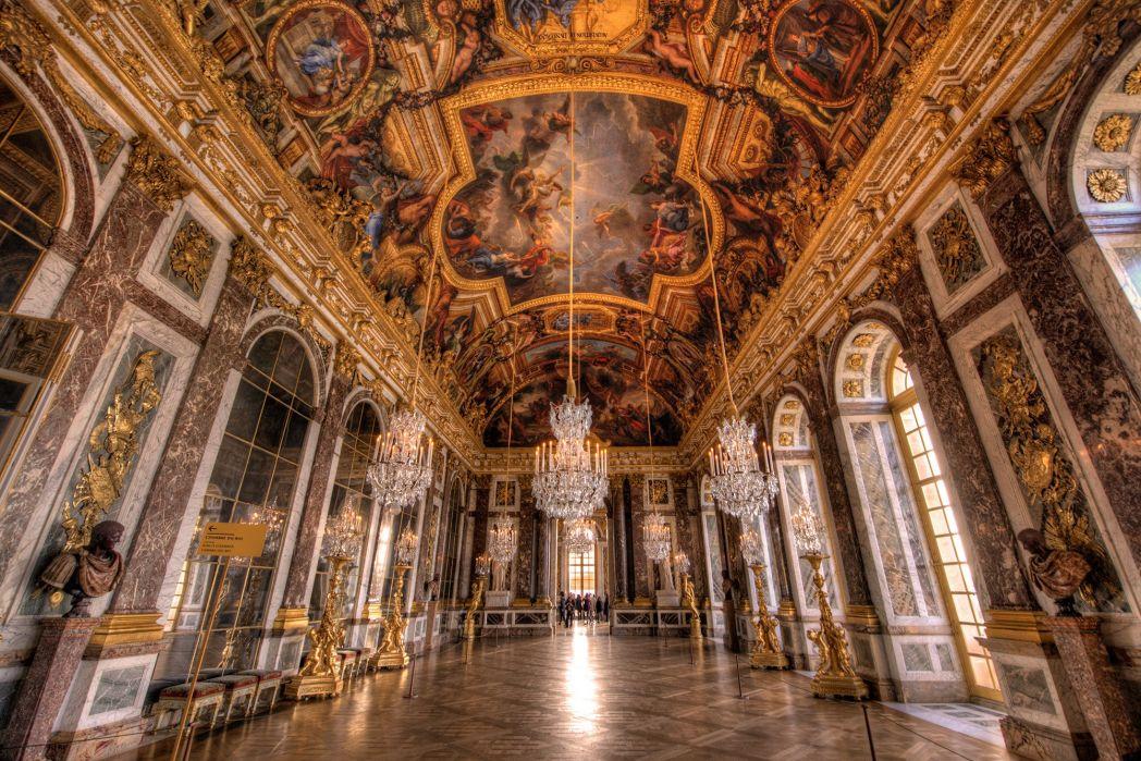 Chateau De Versailles Palace France French Building Design Room