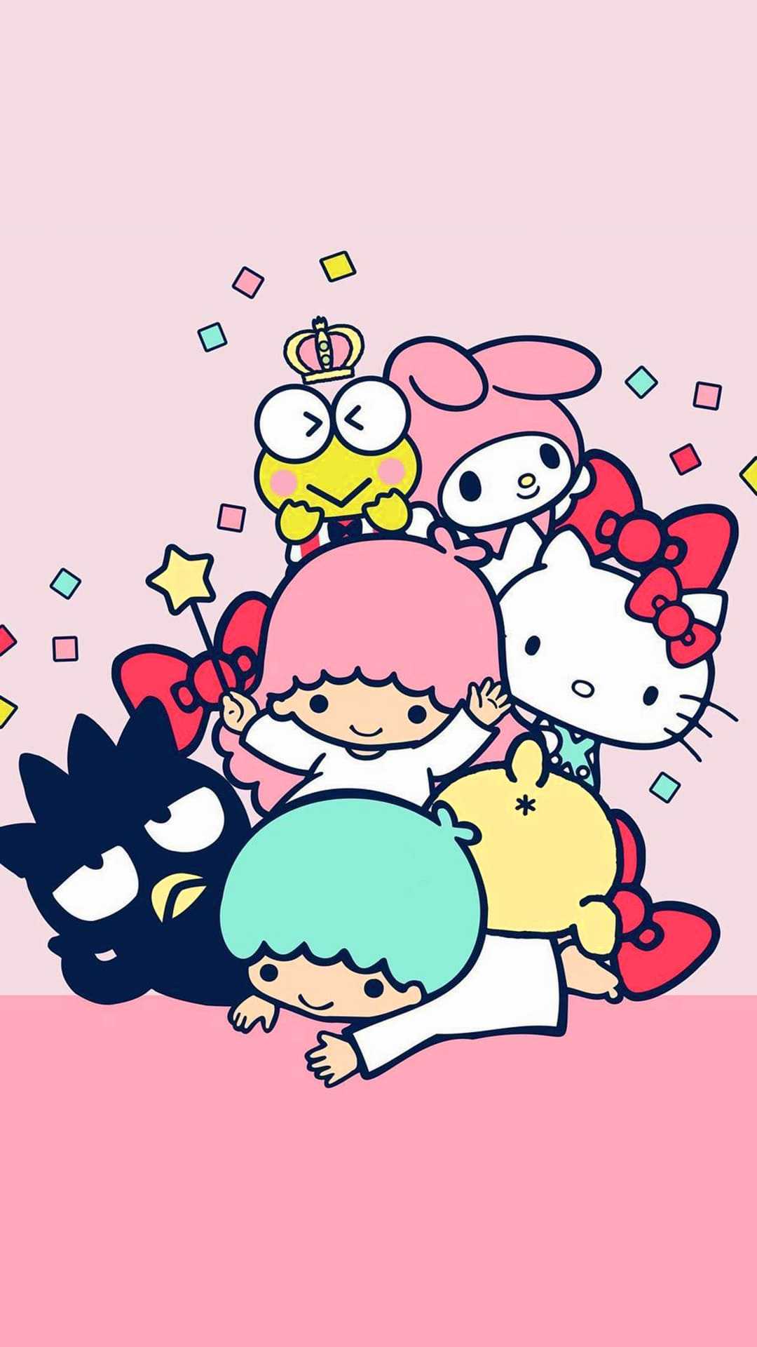 Hello Kitty Friends Wallpaper