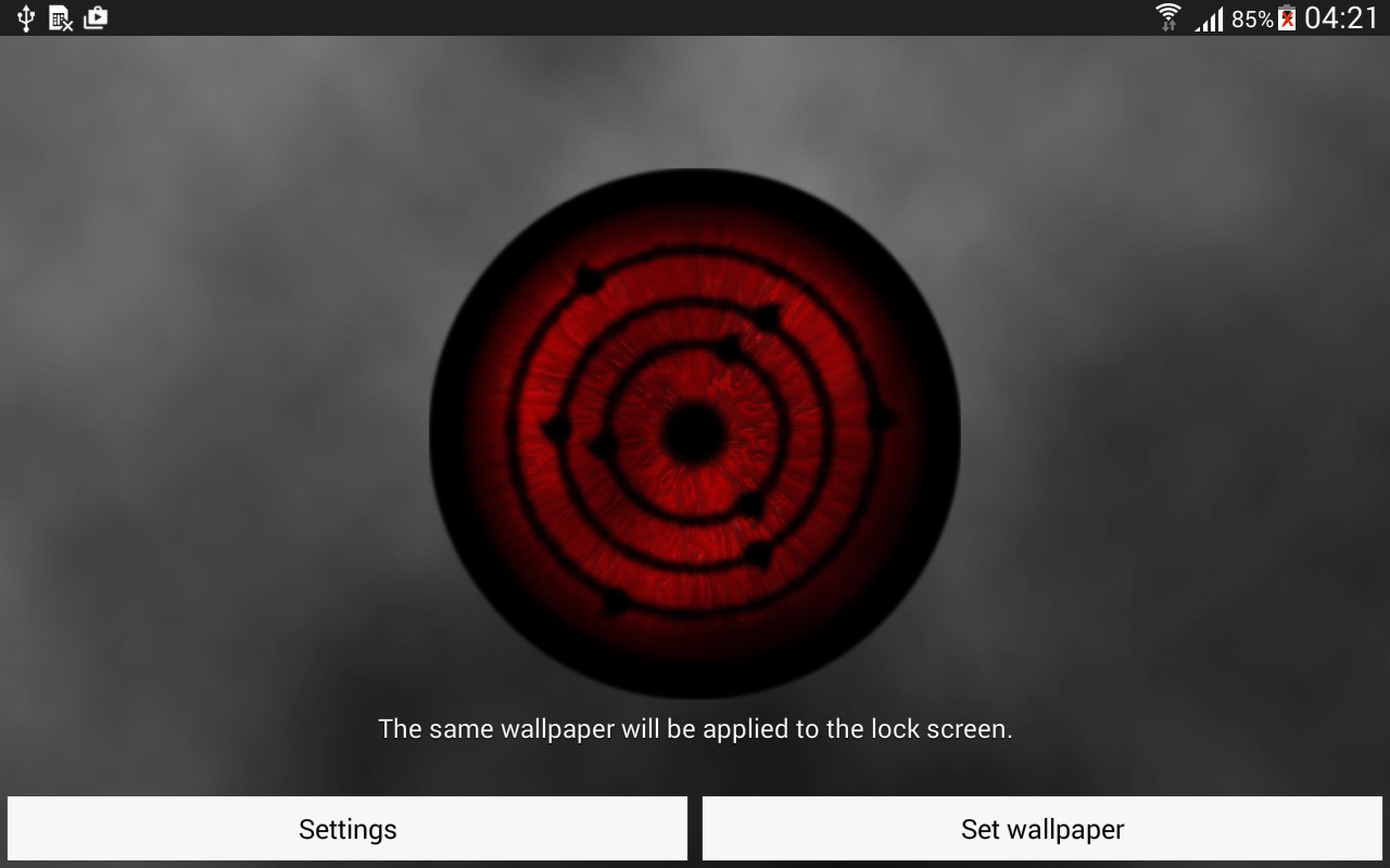 New Sharingan Live Wallpaper Android Apps On Google Play