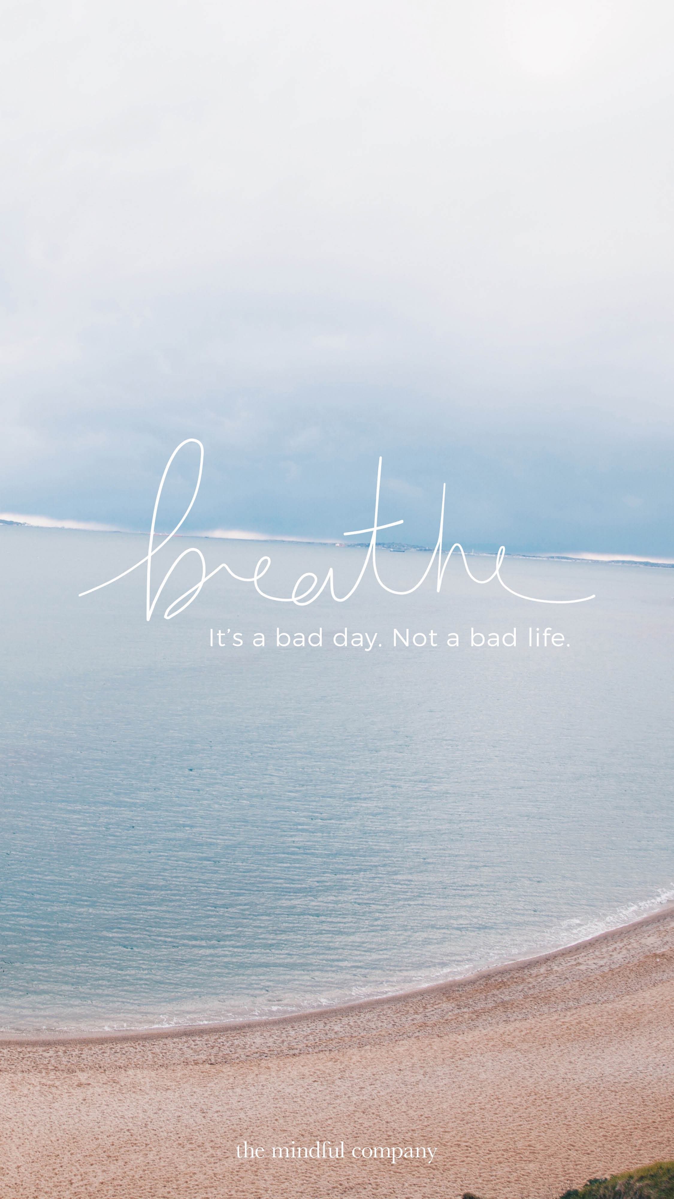 Wallpaper of the month Breathe The Mindful Company