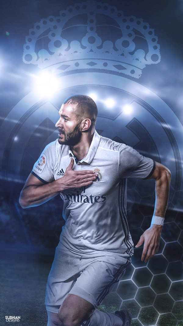 Benzema Realmadrid Mobile Wallpaper Newkit By