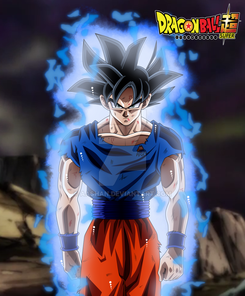 Goku Ultra Instinct by AashanAnimeArt 800x967