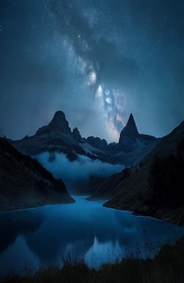 Mountain Night Wallpaper