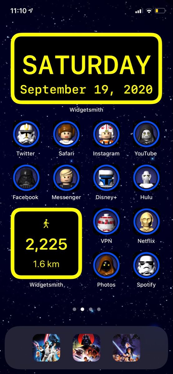 Ios Star Wars Theme Lego App iPhone Layout