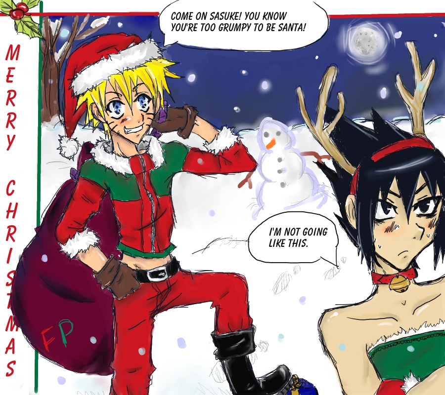Naruto Christmas Time By Finalprophecy Dmb Pixel Anime HD